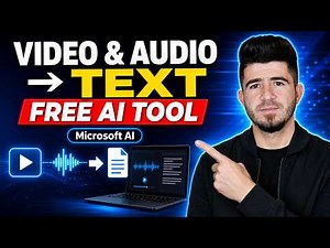 Microsoft AI Tool: Convert Audio & Video to Text for FREE | Transcribe Any File