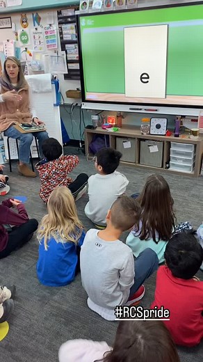 1.3K views · 63 reactions | First graders practice letter sounds. #RCSpride | Rochester Community Schools, MI | Facebook