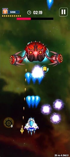 Space Shooter Galaxy Attack | Earth Level 3-3 (Normal) - Boss
