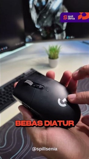 Logitech G304 Wireless Gaming Mouse, Ringan & Responsif 🎮🔥