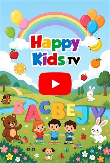 Welcome to Happy Kids TV – a fun and educational YouTube channel for kids and toddlers! On Happy Kids TV, children learn ABC, phonics, numbers, colors, shapes, animals, fruits, and nursery rhymes through bright and colorful cartoon animations. Our videos are designed to make learning fun, simple, and joyful for kids aged 2–6 years. 🎵 ABC Songs & Phonics 🔢 Numbers & Counting 🎨 Colors & Shapes 🍎 Fruits & Vegetables 🐶 Animals & Sounds 🚗 Vehicles & Toys 📖 Short Moral Stories All videos are ki