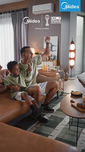 Pass and receive — on the pitch and at home. ⚽️ The fridge keeps snacks & drinks fresh, and the AI ECOMASTER AC beats the heat. Midea handles the mess (thanks, robot vacuum!) so you cheer on. Share your favorite game-day moment. 💙 #Midea #Football #TEAFCON2025 #TrustedByTheBest | Midea