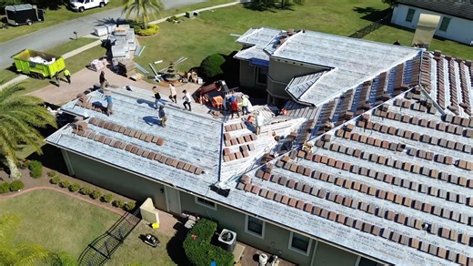 Spanish Slate Tile Reroof Project – Part 3 | Installing the New Slate Tile Roof Welcome to Part 3 of our Spanish tile reroof series! In this episode, the Top Rank Builder and Roofing team begins the exciting stage everyone has been waiting for—the installation of the brand-new slate tile roof. 🔧 What You’ll See in This Video: ✔️ First look at the new slate tiles being prepped and staged ✔️ Precision installation techniques for long-lasting durability ✔️ How our installers ensure straight lines,