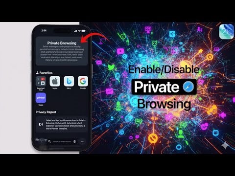 How To Enabler on Disable Private Browsing On iPhone? ‪@CartoonShowFLY‬