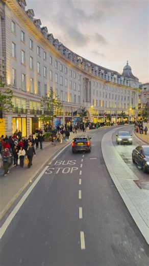 212K views · 10K reactions | London Bus Ride | Regent Street Most Beautiful Street in Central London #luxurylondonlife #LondonStreetWalk #england #londonwalk | We Love London | Facebook