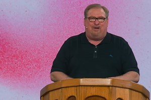 Rick Warren's last sermon at Saddleback was his first
