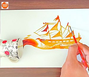 9.8K views · 143 reactions | Let's learn some amazing coffee art concepts | Design Ideas | Facebook