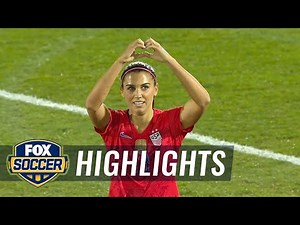 Alex Morgan scores her 100th goal for the USWNT | Women's International Friendly Highlights