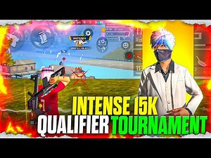 15K Tournament highlights 🏆 intense situation fights || sniper POV 👀 #freefire #ffmic2025