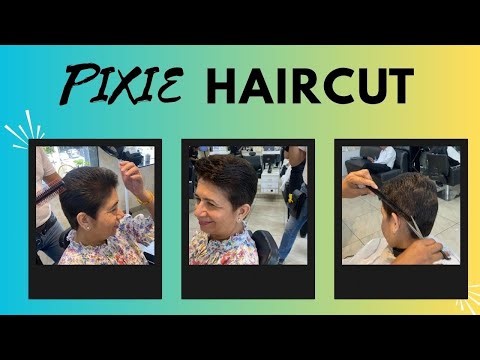 How to Cut Pixie Haircut Step by Step Tutorial