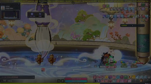 【冒险岛】CMS1.27E战力 挑战服 莲VS简单卡琳（0秒压哨 ）