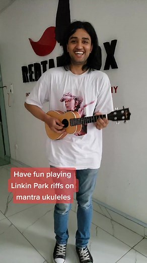 #mantraguitar #designedinnepal #whatsyourmantra #ukulele #mantraukulele #linkinpark #aplaceformyhead #change #connect #build #foryou #foryoupage #fyp #trending