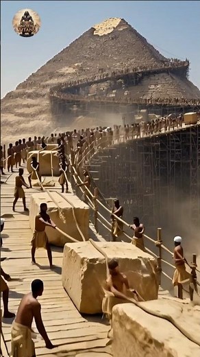 HOW THE GREAT PYRAMIDS WERE BUILT