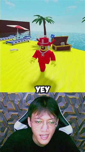 Oh my, Sammy's feet are near the fire😱 #roblox #danedan