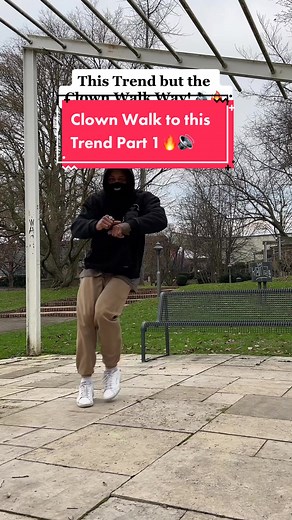 Embracing the Clown Walk Trend with Style