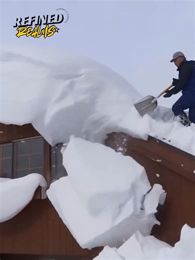16K views · 182 reactions | Watch how Japan’s clever snow removal tools make roof clearing fast, safe, and satisfying! #SnowRemoval #LifeHacks #WinterTips #SmartTools | Refined Realms | Facebook
