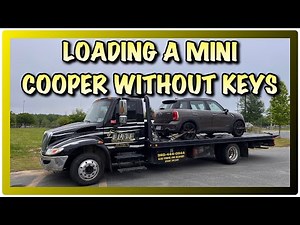 NO KEYS NEEDED! MINI COOPER TOW