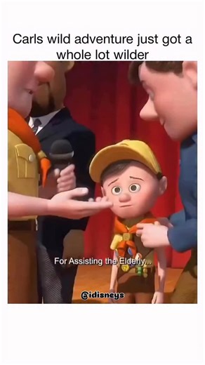 disney | movies | memes | This heartwarming clip is the conclusion to the Pixar film Up. It captures a pivotal moment of emotional growth for the main character,... | Instagram