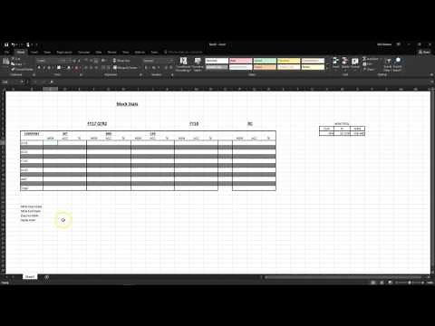 Building Stats and Establishing a Glide Path