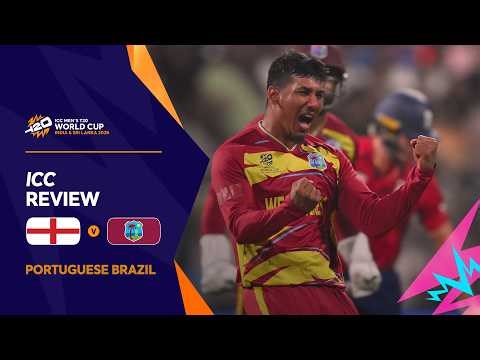 [Portuguese Brazil] England v West Indies | ICC Review | Men’s T20 World Cup 2026