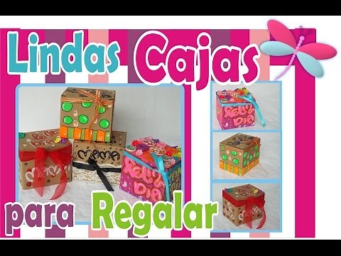 🎁COMO DECORAR CAJAS DE CARTÓN | IDEAS PARA DECORAR CAJAS