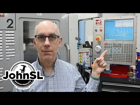 Haas startup, setup, and running a job