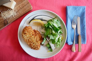 Pechugas de pollo empanadas en freidora de aire: una receta infalible