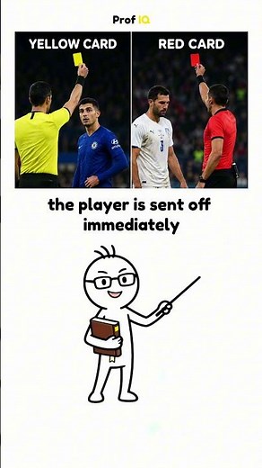 Yellow Card vs Red Card: What's the Difference? 🟨🟥