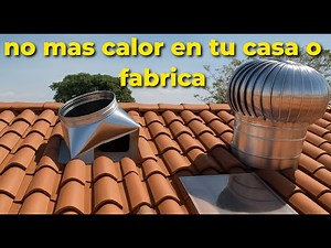 como instalar extractor eólico