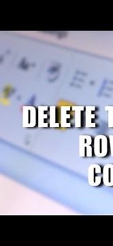 ❤ TUTORIAL: how to delete table, rows, columns in word app on mobile | for Dummies