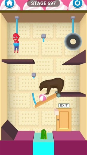 🤣Rescue cut game play | Save tha man | #gaming #viral #funny #shorts #games