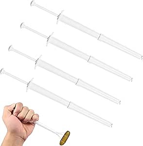 4Pcs Pickle Grabber 8inch Pickle Jar Fork Pincher Tool Stainless Steel and Plastic Pickle Pincher Pickle Grabber Tool Practical Pickle Picker for Kitchen Pepper Olive (White)