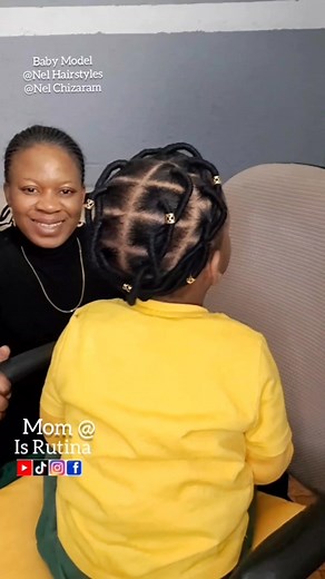 Beautiful African Threading ❤️ #fyp #hairtutorial #hairinspo #hair #naturalhair #childrenhairstyles #hairstyles | Nel Chizaram