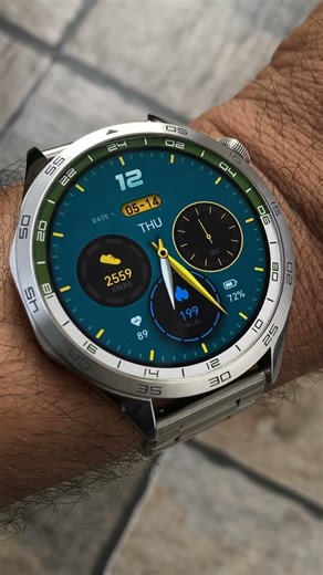 Huawei watch gt 4 chrono watchface#metal #huaweiwatch #watch #tech #smartwatch #amoled #ytfeeds