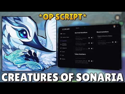 *NEW* Creatures Of Sonaria Op Script ( PASTEBIN 2025 ) ( Auto Farm Creatures, Egg ESP, Kill Aura ) .