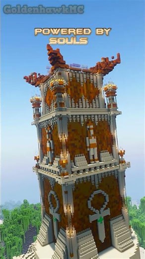 Egyptian Tower Build Timelapse in Minecraft! 🏜️⛏️