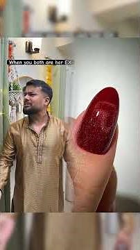 When you both are her EX 😂 #funny #relationship #comedy
