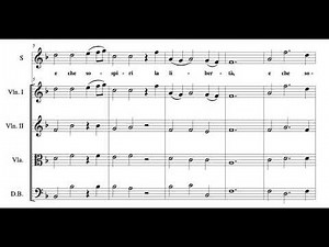 Lascia ch'io pianga (Rinaldo - G.F. Händel) Score Animation