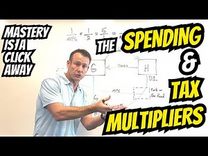 The Spending Multiplier & Tax Multiplier Explained (Step-by-Step)