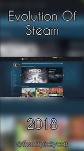 Steam Evolution Timelapse (2008-2025) #steam #evolution #timelapse