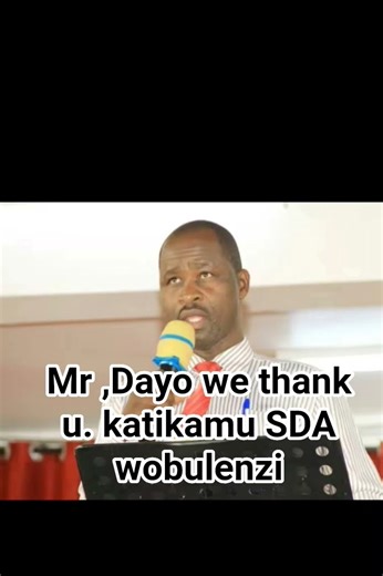 katikamu SDA wobulenzi, Nova class, S4 candidates thanking mr Dayo
