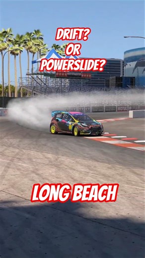 drifting at Long Beach in iRacing with Ford Fiesta RS WRC #iracing #wrc #drifting #simracing #short
