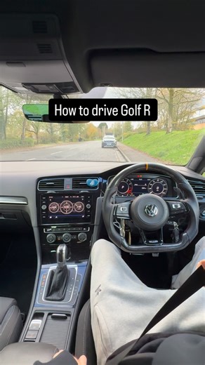 Lewis_Mk7.5R on Instagram: "R mode = full send 🚀 - @carbon_cockpit #vw #golfr #turbo #tuning #dsg #asmr #drive #carbonfiber #fart #steeringwheel #pov #mk7r #volkswagen #exhaust #sound"