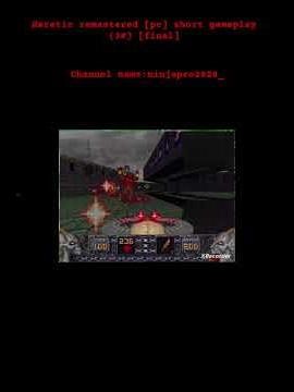 Heretic remastered [pc] short gameplay (3#) [final] #heretic