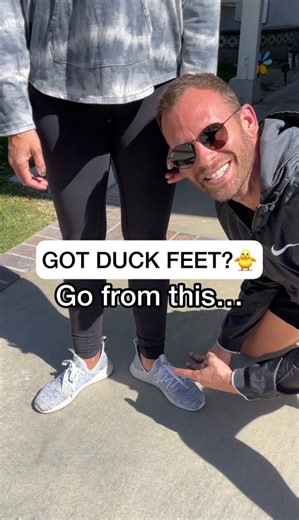 8K views · 49 reactions | This is a great exercise to help restore proper foot alignment getting your feet to point straight again! #duckfeet #FootPainRelief #healthyfeet #foothealth #walking #running #alignment #homeexercises #SelfCareTips #healthandwellness #bunions | PostureStrong | Facebook