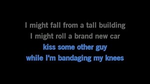 Karaoke The Unknown Stuntman - Lee Majors - CDG, MP4, KFN - Karaoke Version