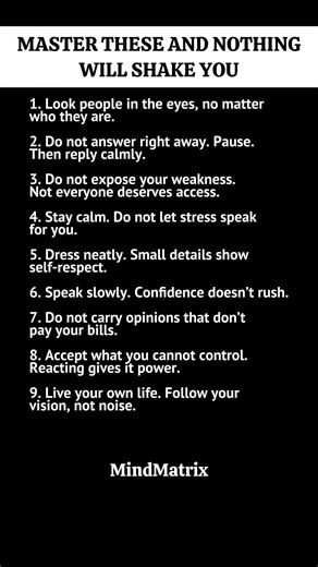 Master These Habits and Nothing Will Shake You