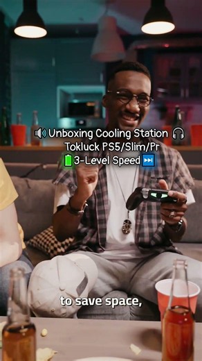 Unboxing ps5 Cooling Station with Auto Turbofan #ps5