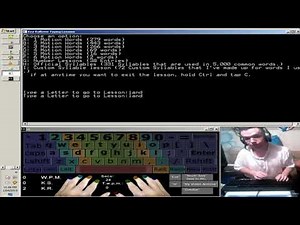 Touch Typing Correctly - Key Rollovers 120WPM - learn Touch Typing