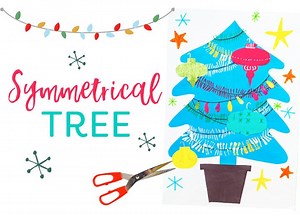 Symmetrical Christmas Tree | Deep Space Sparkle